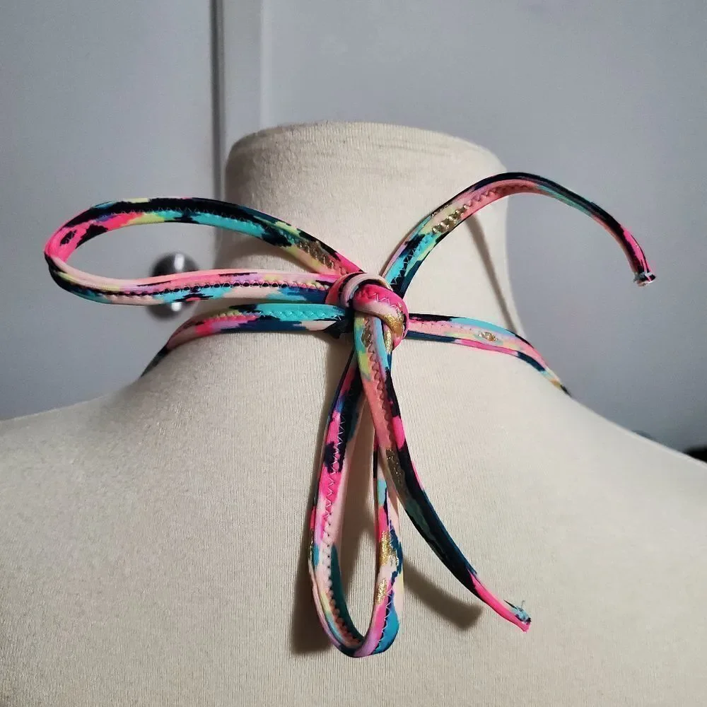 Shade & Shore Fun Print Bikini Top 36B